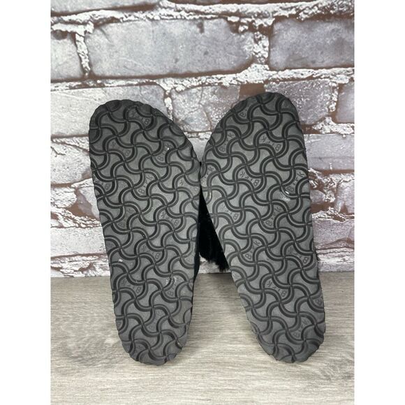 Birkenstock Arizona Black Suede Fur Cork Slides Sandals Women’s Sz 37EU/6.5M US - Picture 8 of 16